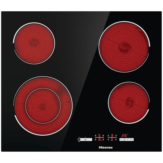 HISENSE BSA65226AB & E6432C 77 Lt Μαύρο Eντοιχιζόμενο Σετ Φούρνος και Εστία image 2