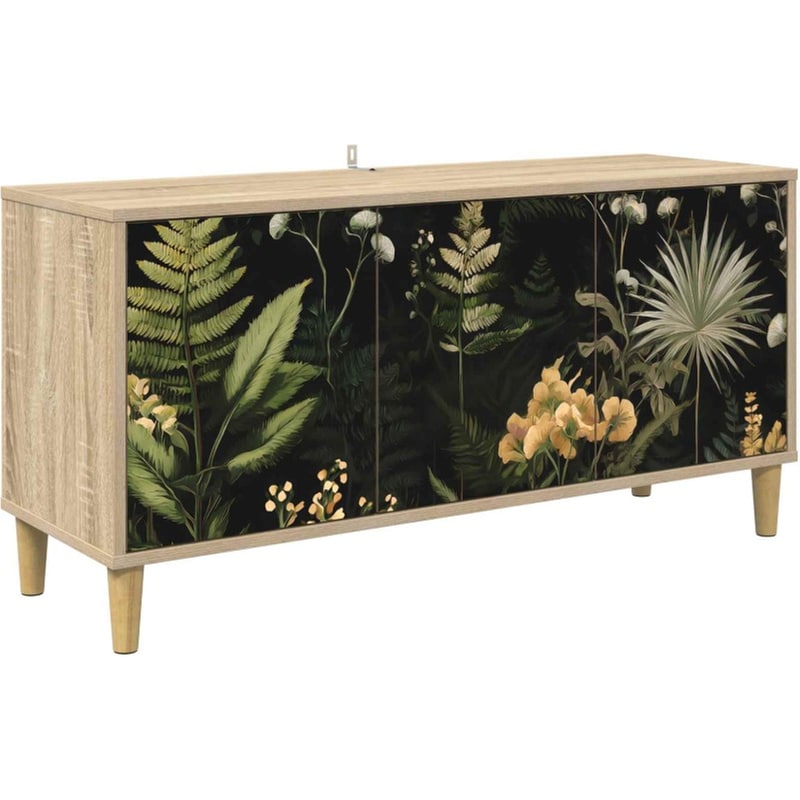 Έπιπλο Τηλεόρασης VidaXL RHENEN 102 x 33 x 50 cm - Sonoma Δρυς