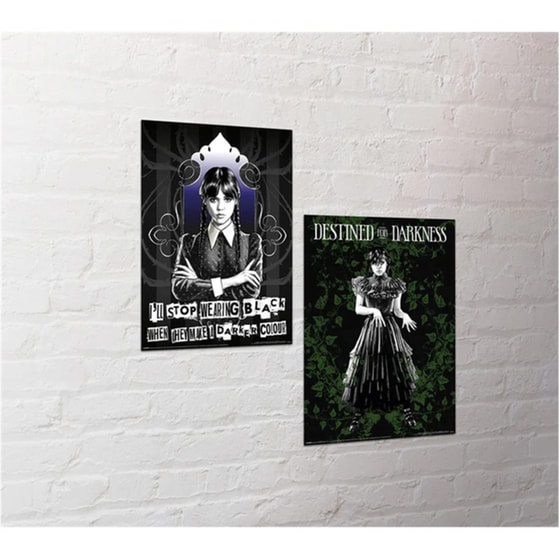 Αφίσες Pyramid Wednesday Addams 2-Pack image 4