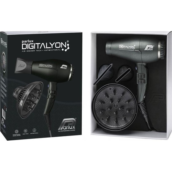 Σεσουάρ Μαλλιών PARLUX Digitalyon & Magic Sense 2400 W Anthracite image 4