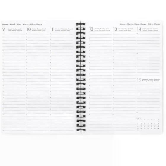 Ημερολόγιο Εβδομαδιαίο Legami 2026 12Μ Large Spiral Zodiac image 3