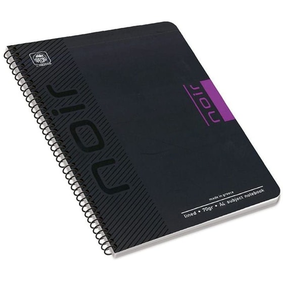 Τετράδιο Σπιράλ Special Noir A4 4 Θεμάτων 120 Φύλλων (1 Τεμάχιο) image 8