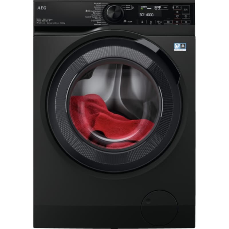 AEG AEG LWR73166OE 10kg/6kg PreciseLoad 1.600 Στροφές Μαύρο Πλυντήριο Στεγνωτήριο Ρούχων