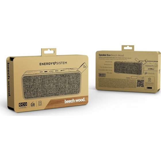 Φορητό Ηχείο Energy Sistem Echo Beech 6W - Καφέ image 4