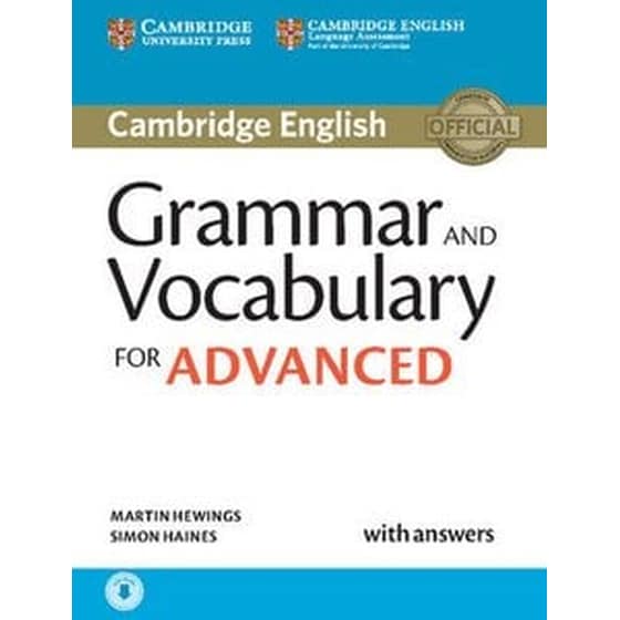 Grammar and Vocabulary for Advanced Book with Answers and Audio image 0