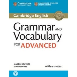 Grammar and Vocabulary for Advanced Book with Answers and Audio
