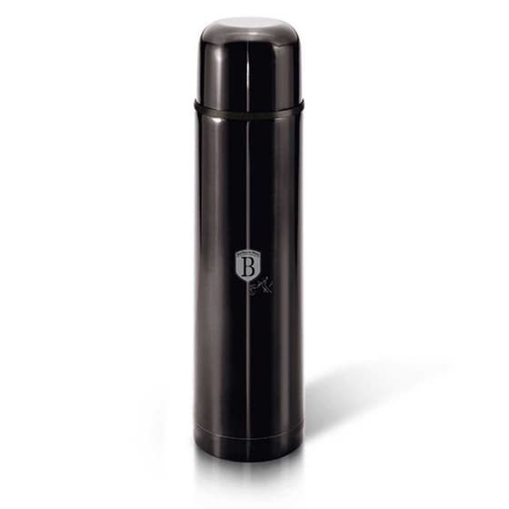 Μπουκάλι Θερμός Berlinger Haus Ανοξείδωτο Μαύρο 500ml image 0