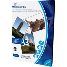 MediaRange Φωτογραφικό Χαρτί Highgloss A3 200 gr/m² για Inkjet Εκτυπωτές 50 φύλλα