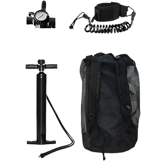 Φουσκωτή Σανίδα SUP AquaSup Nemesis 366 x 84 cm - Κόκκινη image 5