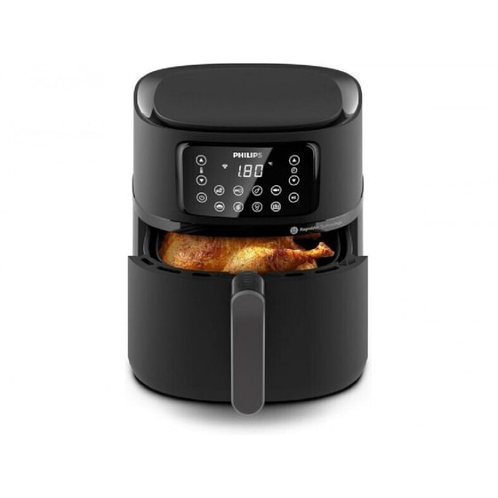 PHILIPS HD9285/93 με Αποσπώμενο Κάδο 2000 W 7.2 L Μαύρο Φριτέζα Αέρος image 4