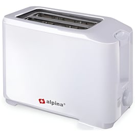 ALPINA SWITZERLAND 00104773 2 Θέσεων 700W Λευκό Φρυγανιέρα