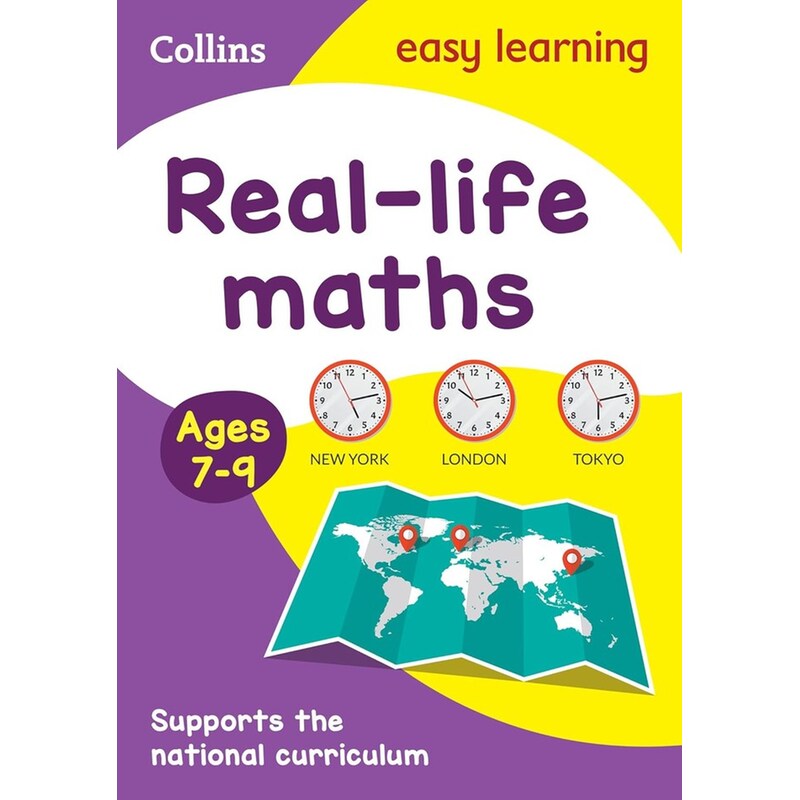 Real-life maths Activity Book Ages 7-9