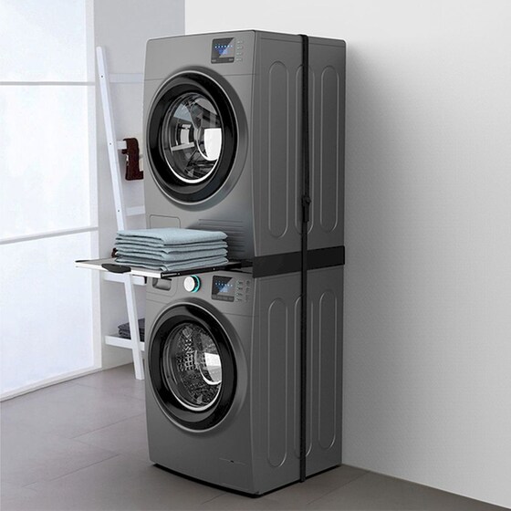 MELICONI BASE TORRE DARK Μαύρο Συνδετικό Σύστημα Πλυντηρίου - Στεγνωτηρίου image 6