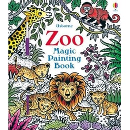 Zoo Magic Painting Book