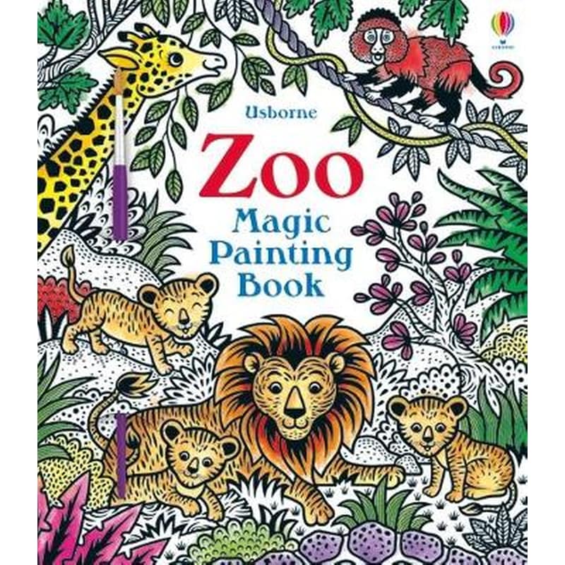 Zoo Magic Painting Book
