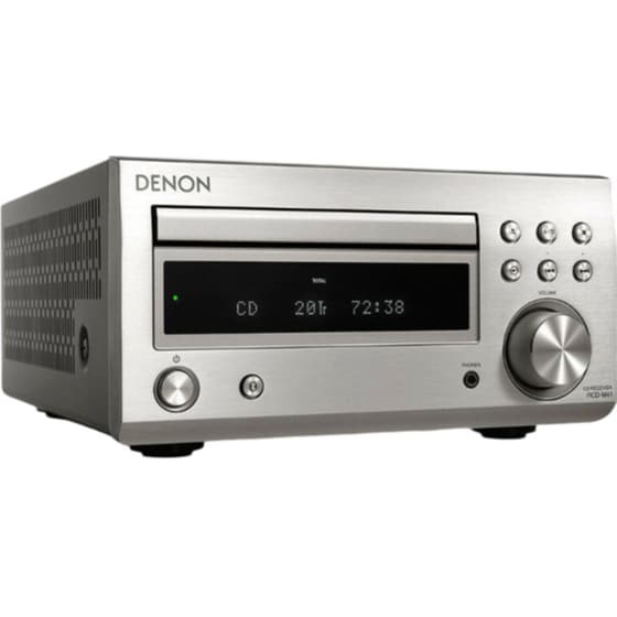 Ηχοσύστημα Denon RCD-M41 Με CD/Digital Media Player - Ασημί image 1