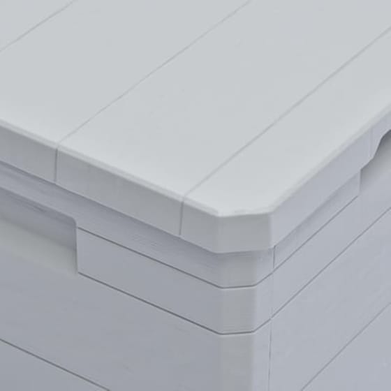Μπαούλο Αποθήκευσης Κήπου VidaXL Πλαστικό 90 lt. 42.5x44x50 cm - Γκρι image 2