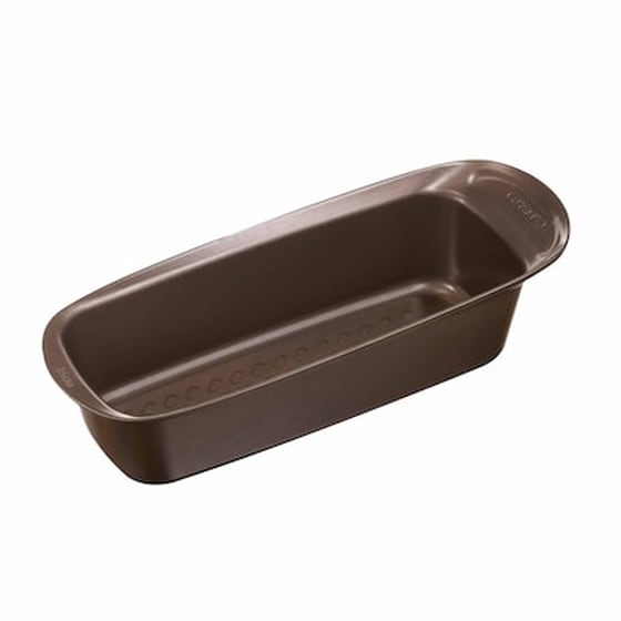 Φόρμα Ζαχαροπλαστικής Asimetria Pyrex Ανοξείδωτο Aτσάλι 30x14x8 cm - Kαφέ image 0