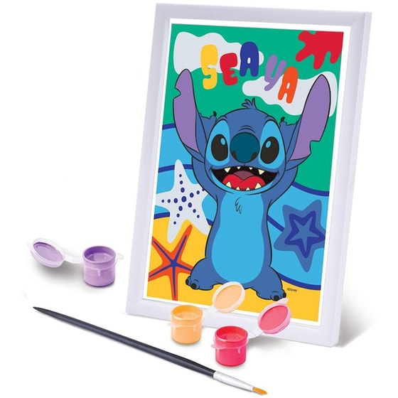 Σετ Ζωγραφικής HappiHobbi Paint By Numbers Stitch image 2