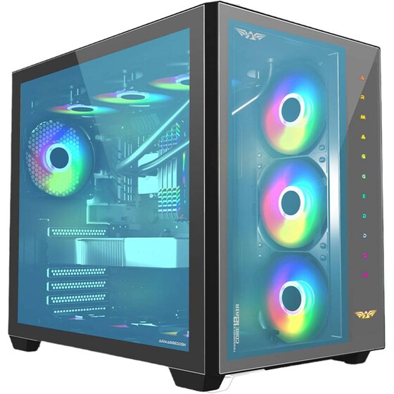 Κουτί Desktop Armaggeddon Tessaraxx Core 12 Air - Μαύρο image 0