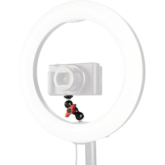 Σύνδεση Ring Light Hama Twin Ball 72 image 6