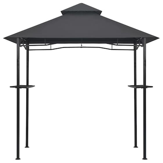 Κιόσκι Vidaxl Ατσάλι 240x150x255cm - Ανθρακί image 3