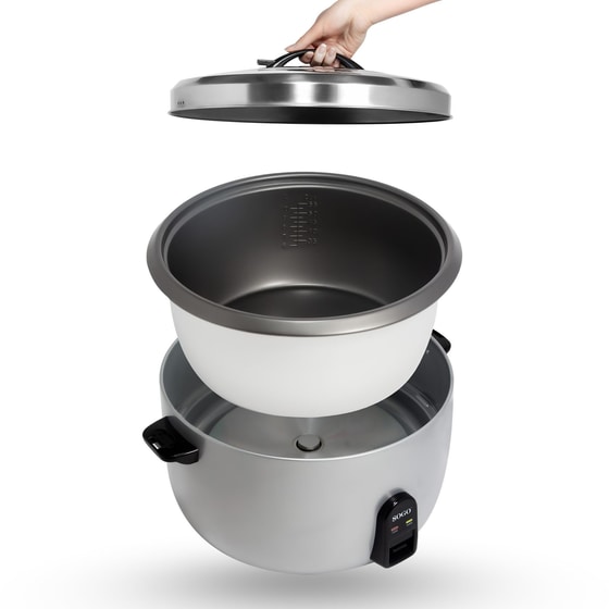 Παρασκευαστής Ρυζιού SOGO ARR-SS-10770 2950 W Ασημί image 6