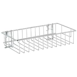 Ράφι Μπάνιου Wenko Μεταλλικό 24x14x6.5cm - Ασημί