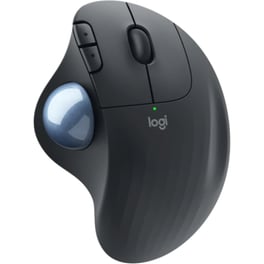 Logitech Ergo M575 Ασύρματο Εργονομικό Bluetooth Ποντίκι Graphite