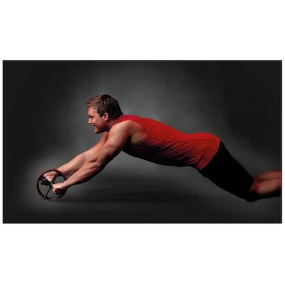 Body Sculpture Plus ΒΒ-704 BB-704 Ρόδα Κοιλιακών Κόκκινη image 2