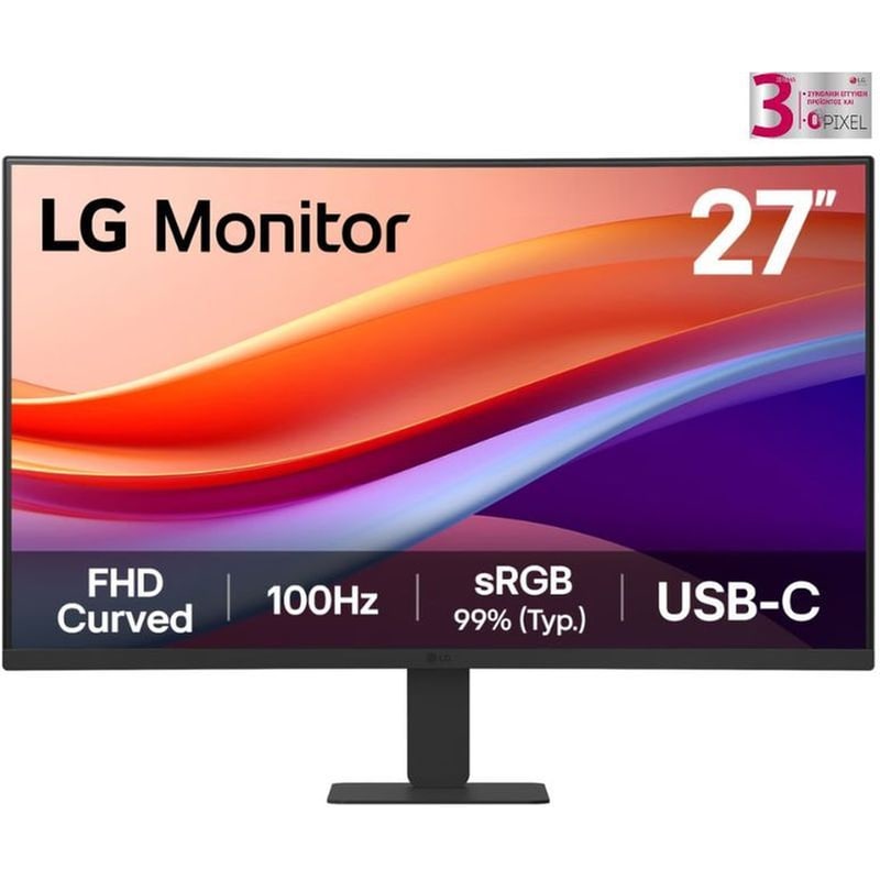LG 27U421A Business Monitor 27 FHD VA Curved 100Hz 5ms