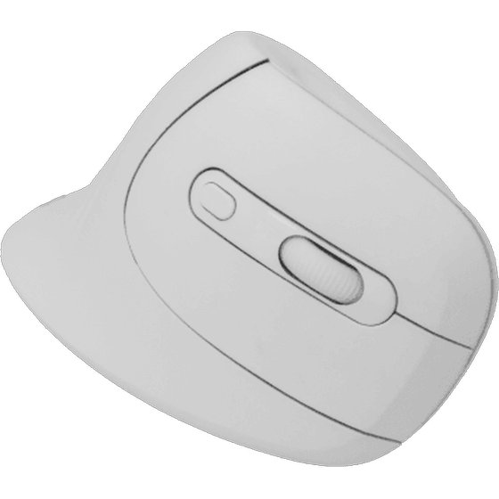 Sbox VM-838W Ασύρματο Vertical Ποντίκι Λευκό image 1