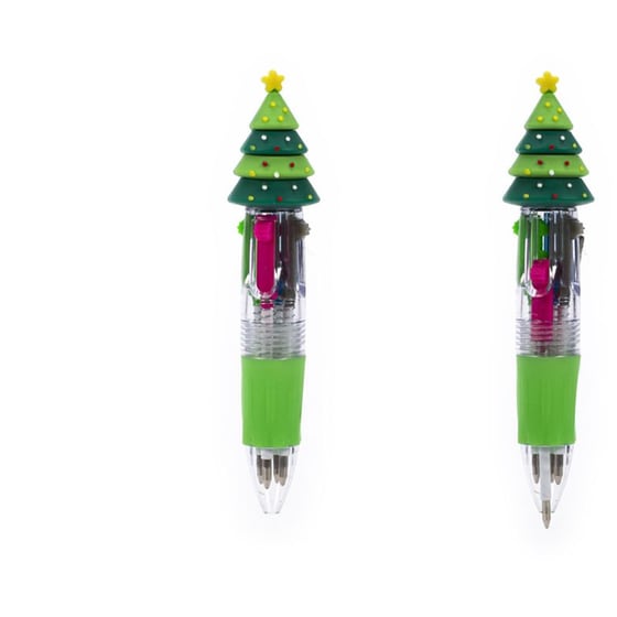 Στυλό Tri-Coastal Πολλαπλών Χρωμάτων Xmas Tree (1 Τεμάχιο) image 3