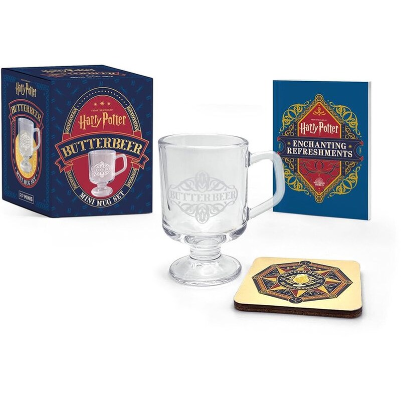 Κούπα Running Press Harry Potter Butterbeer Mini Set - Διάφανο