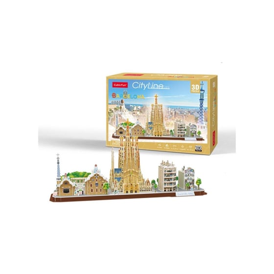 Cubic Fun 3D Παζλ City Line New York (123 Κομμάτια) image 2