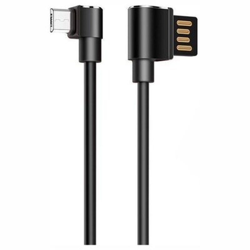 Καλώδιο δεδομένων Hoco U37 Angle Micro Usb 1.2m - Black