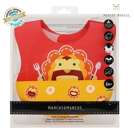 Marcus Και Marcus Σαλιάρα Σιλικόνης Με Velcro Λαιμού Και Χούφτα "λιονταράκι" Mnmbb40ln image 0