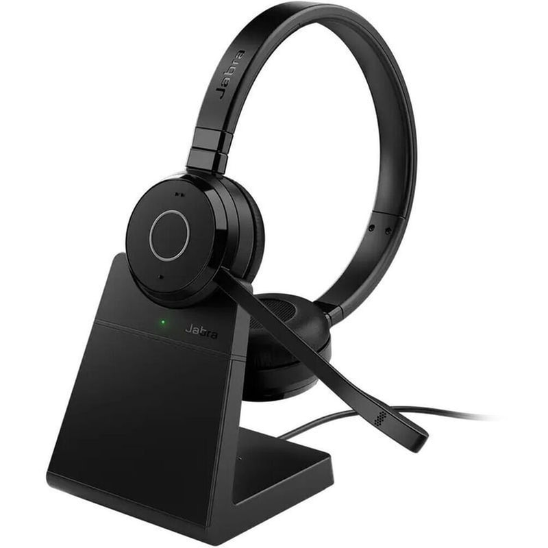 Jabra Evolve 65 TE Ασύρματα Ακουστικά Κεφαλής - Μαύρο
