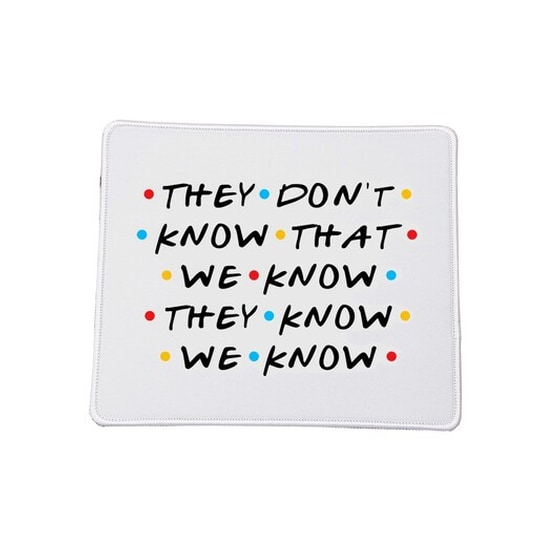 OEM Friends No19  Mouse Pad Small 230 x 200 mm Με σχέδιο image 0