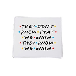 OEM Friends No19  Mouse Pad Small 230 x 200 mm Με σχέδιο