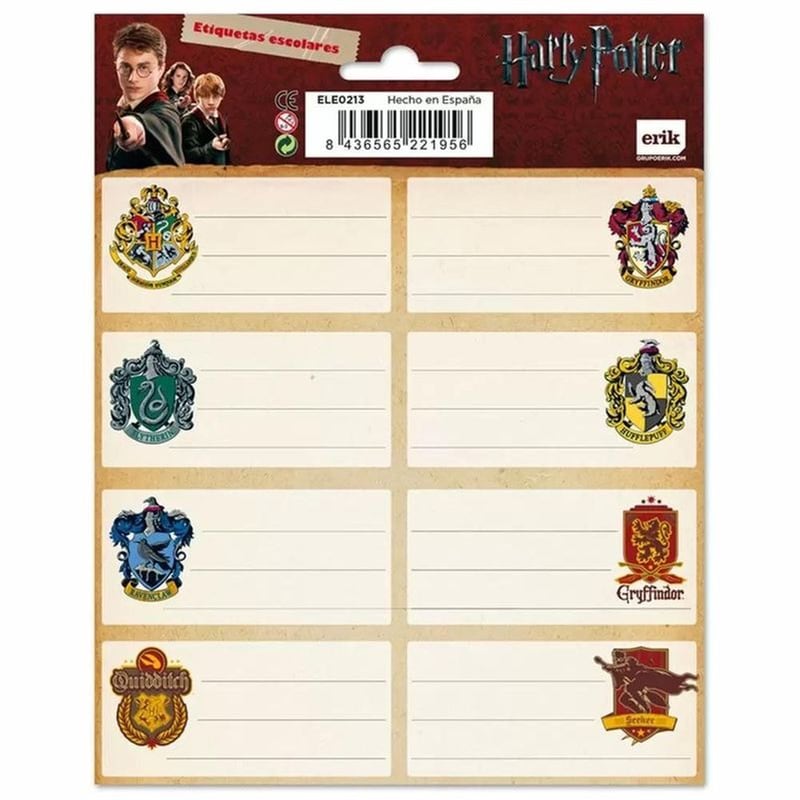 GRUPOERIK Αυτοκόλλητες Ετικέτες Grupoerik Harry Potter Sigils