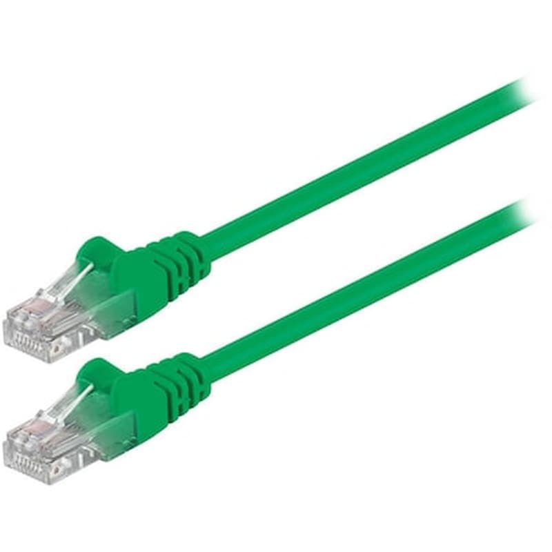 Καλώδιο Goobay 68612 U/UTP Cat.5e 0.25m Green