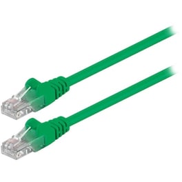 Καλώδιο Goobay 68612 U/UTP Cat.5e  0.25m Green