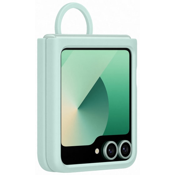 Θήκη Samsung Galaxy Z Flip6 - Samsung Silicone Case - Mint image 2