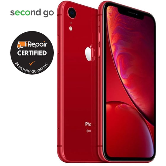 Μεταχειρισμένο Apple iPhone XR 128GB Product Red second go Certified by iRepair image 5