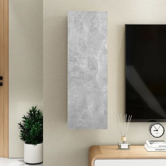 Έπιπλο Τηλεόρασης VidaXL από Μοριοσανίδα 30.5x30x90cm - Γκρι image 8