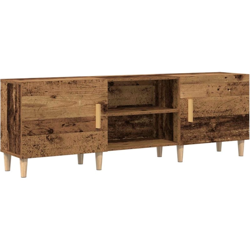 Έπιπλο Τηλεόρασης VidaXL 150 x 30 x 50 cm - Παλαιωμένο Ξύλο