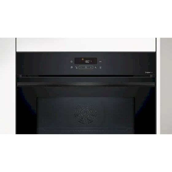 PITSOS PH38M21B3 71 Lt Μαύρο Εντοιχιζόμενος Φούρνος Άνω Πάγκου image 1