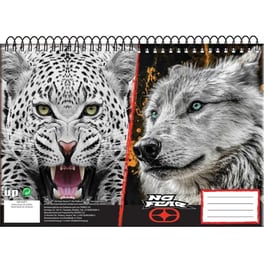Μπλοκ Ζωγραφικής No Fear Jaguar White Wolf Α4 30 Φύλλων