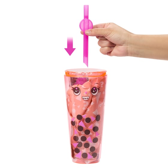Κούκλα Barbie Pop Reveal Bubble Tea Pink - Ροφήμα Μάνγκο image 2